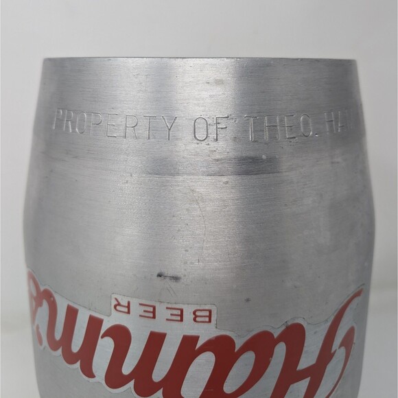 Hamm's Mini Keg 2 l/4 Gallon Beer Tapper Labels Cooler Coin Bank Empty Keg Hamms - Picture 9 of 9